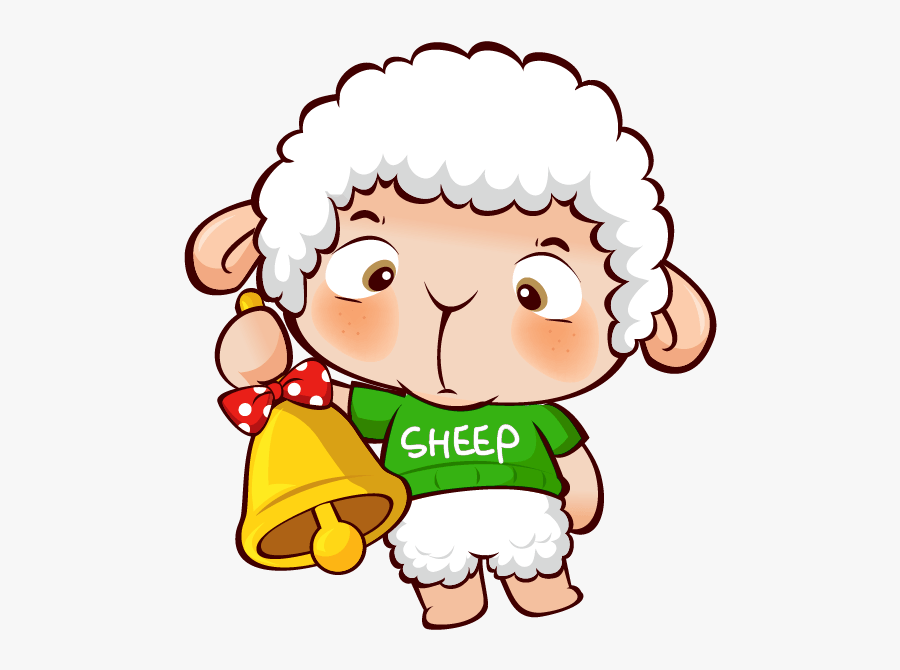 Transparent Christmas Sheep Png Clipart - Sheep Png Clip Art, Transparent Clipart
