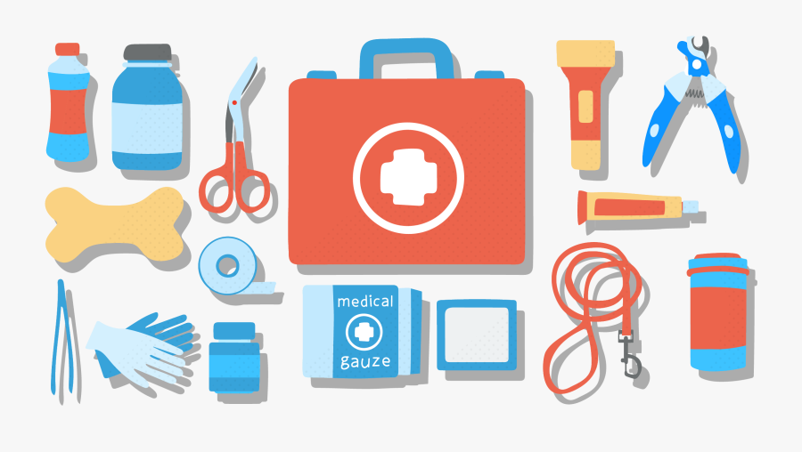 Clipart Backpack Emergency Backpack - First Aid Kits Png Illustration, Transparent Clipart