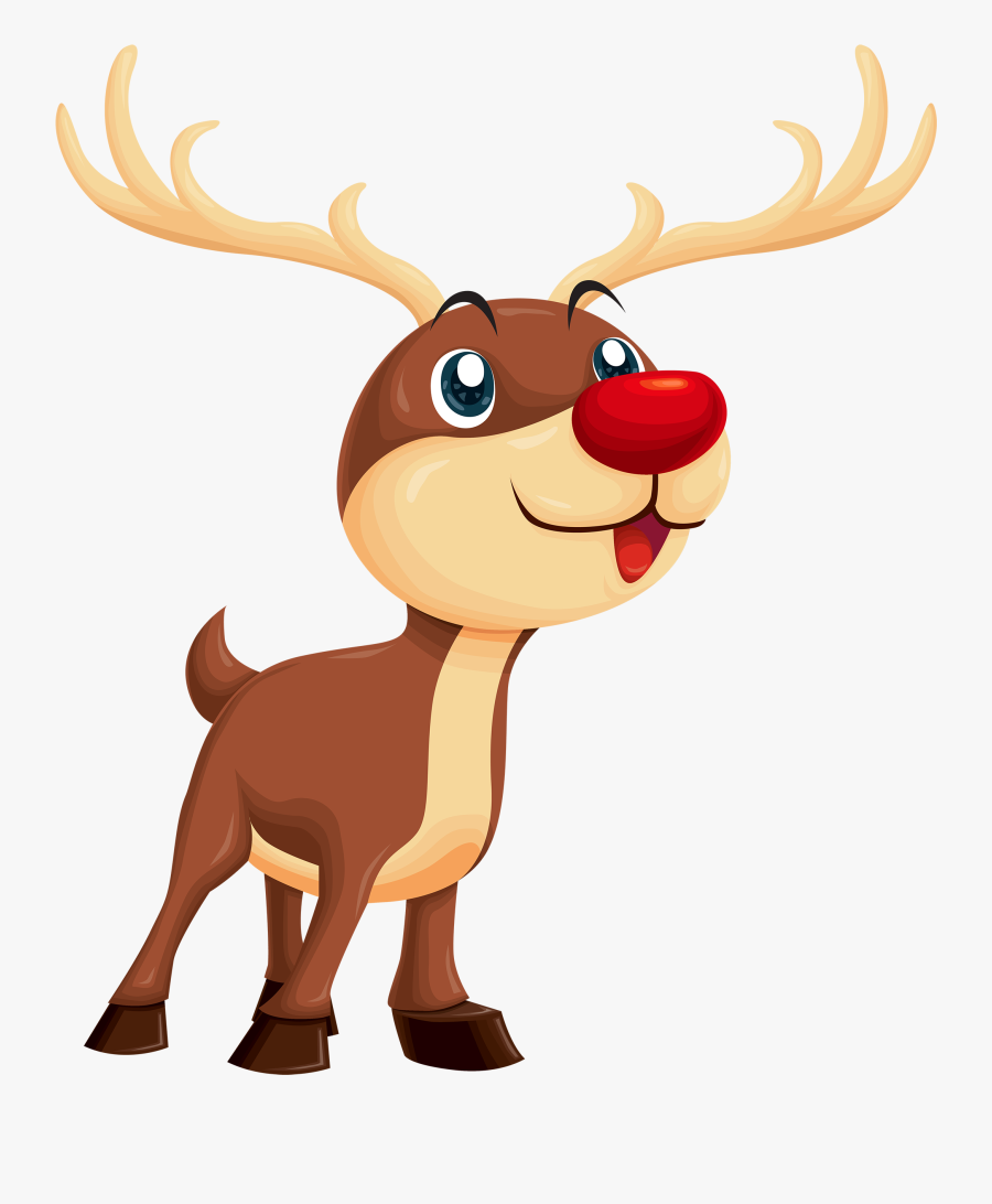 Horns Clipart Rudolph - Rudolph Clipart, Transparent Clipart