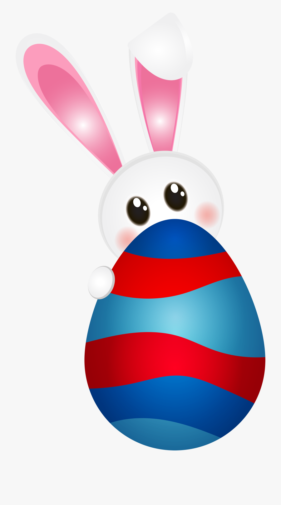 Easter Cute Egg Bunny Clip Art Image - Portable Network Graphics, Transparent Clipart