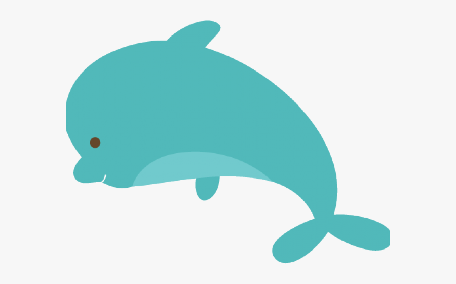 Elegant Deer Black And White Clipart Dolphin Clipart - Transparent Background Clip Art Dolphin, Transparent Clipart