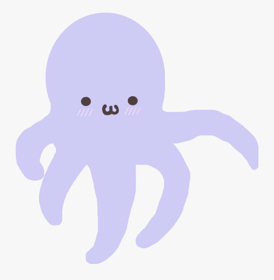 Drawing Drawingonsmartphone Drawingonpicsart - Octopus, Transparent Clipart