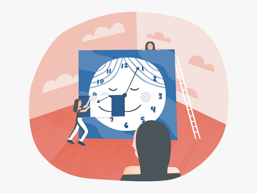 How To Fill Your Calendar With The Right Things - Mental Health Practice Cartoon, Transparent Clipart
