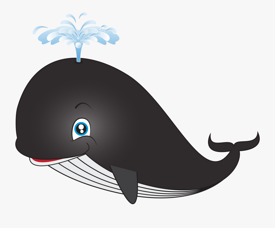 Whale Cartoon Png Clip - Whale Clipart Transparent Background, Transparent Clipart