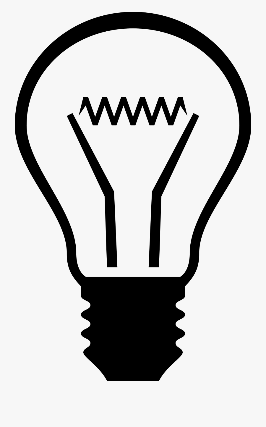 Light Bulb Clipart Lightbulb Clipartandscrap - Incandescent Bulb Icon, Transparent Clipart