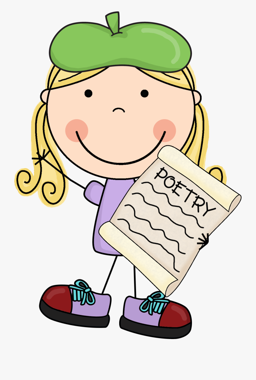 Computers Clipart Homework - Poetry Clipart, Transparent Clipart