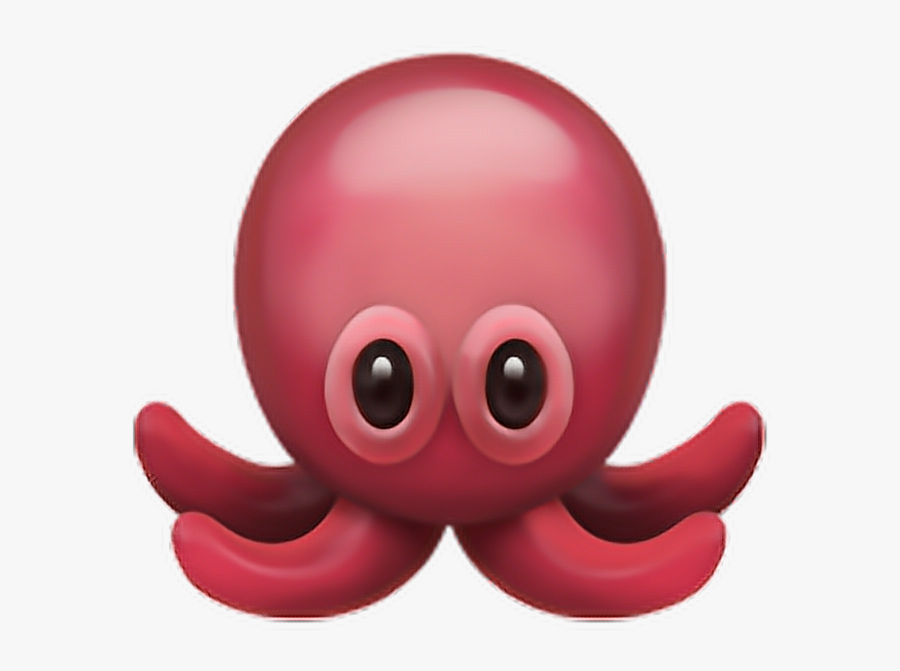Octopus Emoji Png, Transparent Clipart