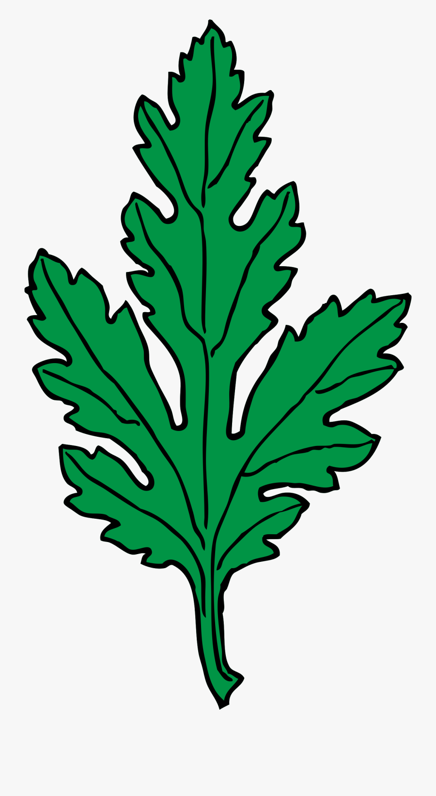 Clipart - Green Leaf Clip Art, Transparent Clipart