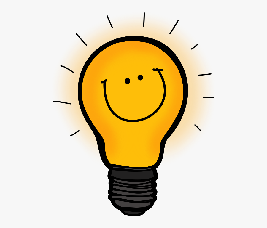 Fall Into First July - Thinking Light Bulb Clipart, Transparent Clipart