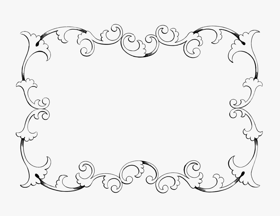 Border Clipart Vintage - Vintage Borders Transparent Background, Transparent Clipart