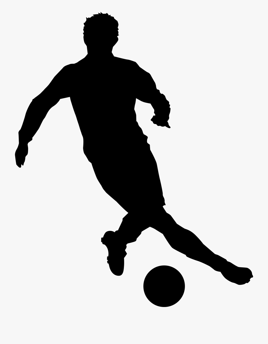 Football Player Silhouette Png Clip Art Imageu200b, Transparent Clipart
