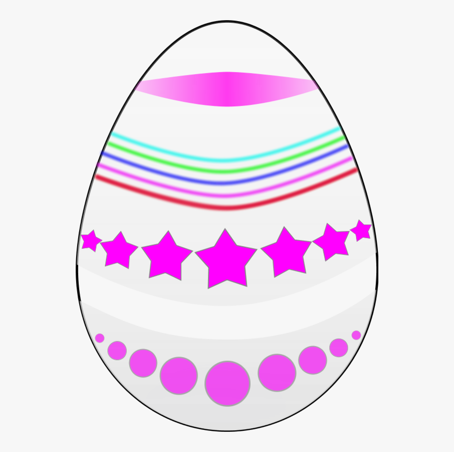 Easter Egg Painted - Clip Art, Transparent Clipart