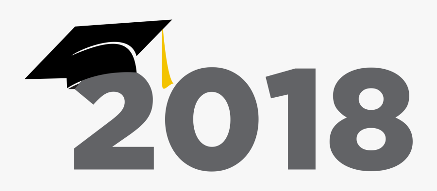 Png Library Download 2018 Graduation Clipart - 2018 High School Graduation, Transparent Clipart