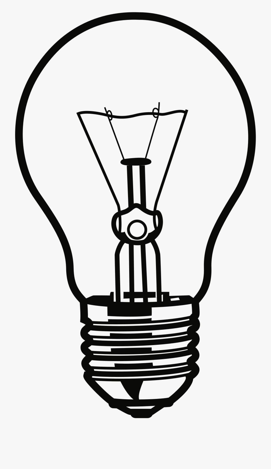 Clip Art Led Light Bulb Clip Art Electric Bulb Clipart Black And