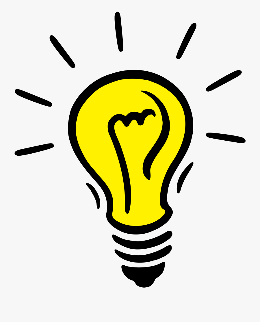 Incandescent Light Bulb Idea Light-emitting Diode Clip - Transparent Background Lightbulb Clipart, Transparent Clipart