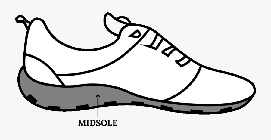 Sneakers Clipart Library - Line Art, Transparent Clipart