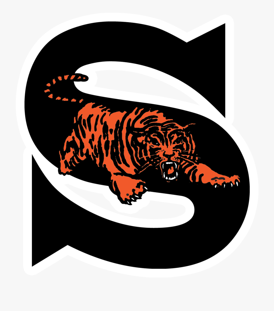 Clipart Tiger Basketball - Shadyside Tigers, Transparent Clipart