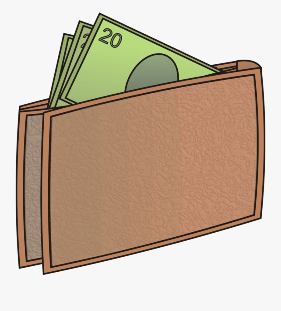 Wallet With Money Clipart - Money In Wallet Clipart, Transparent Clipart