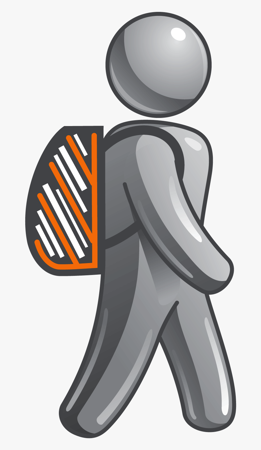 Backpack Clipart Organized Backpack - Backpack, Transparent Clipart