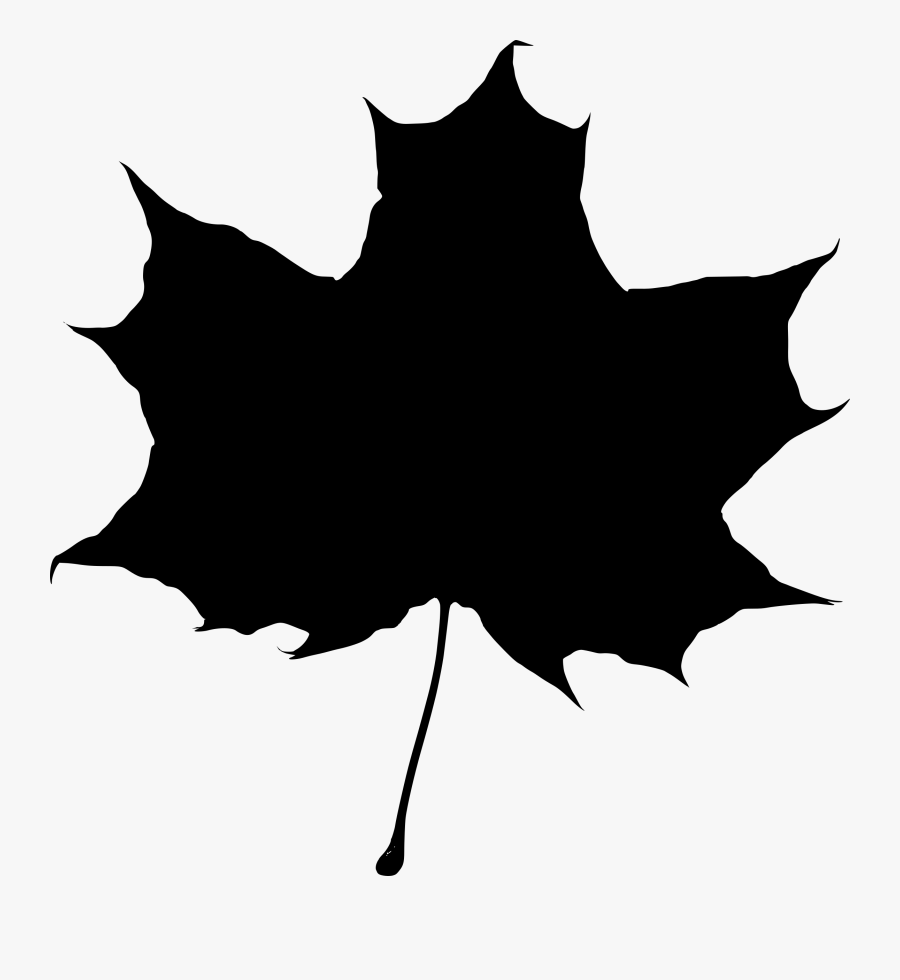 Best Maple Leaf Clip Art - Fall Leaves Silhouette Clip Art, Transparent Clipart