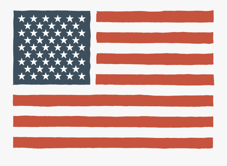 Firework Clipart American Flag - Usa Flag, Transparent Clipart