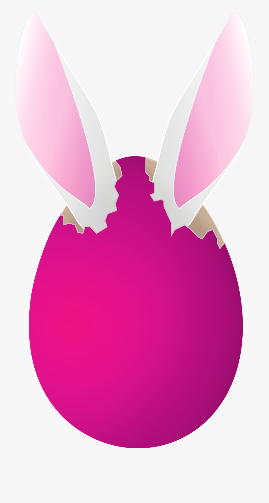Easter Eggs Clipart Pink - Illustration, Transparent Clipart