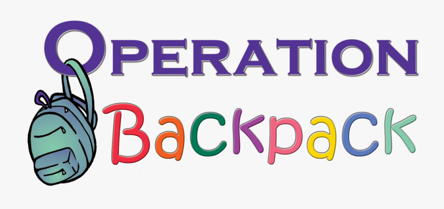 13th Annual Operation Backpack - Operation Backpack Logo, Transparent Clipart