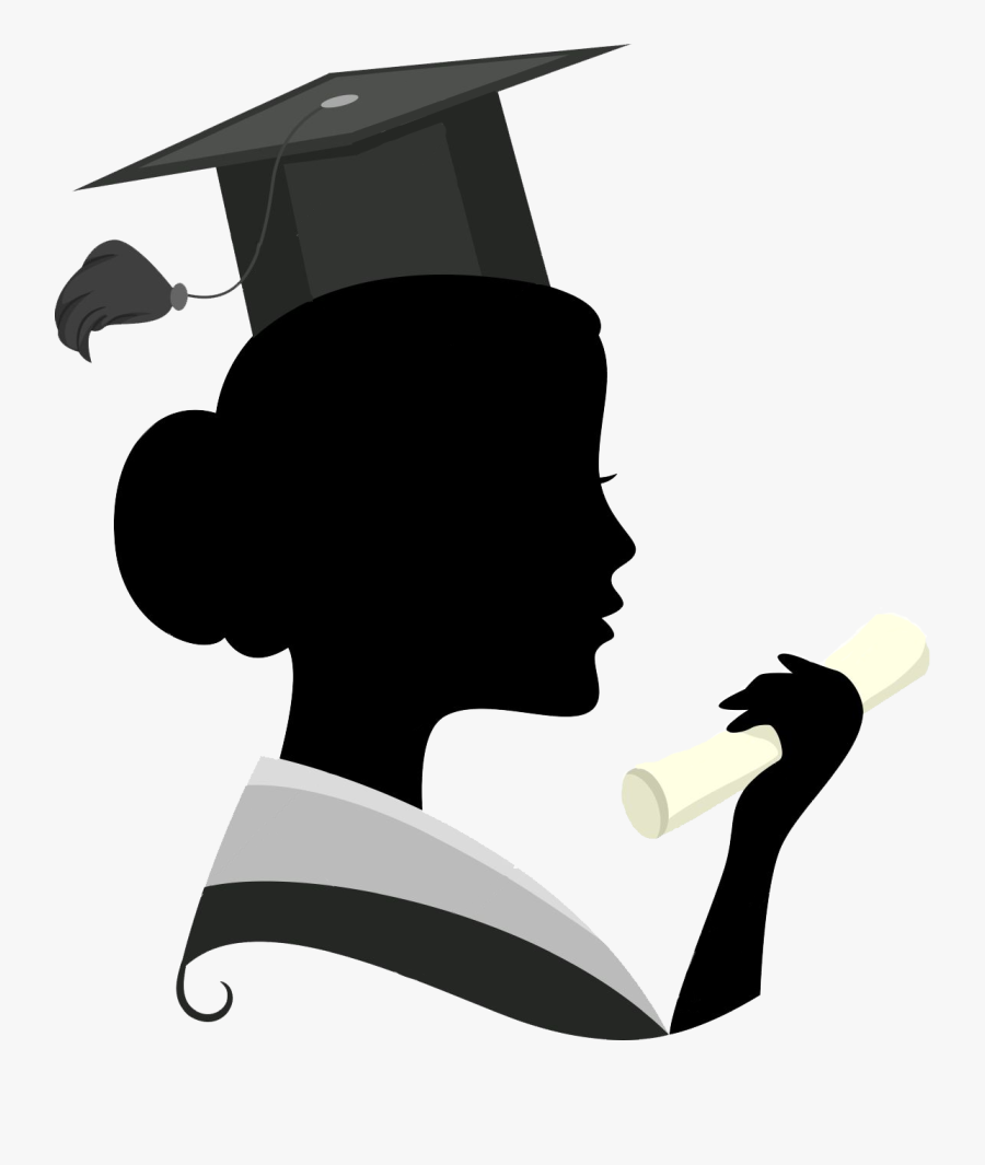 Graduation Clipart Woman - Graduation Girl Clip Art, Transparent Clipart