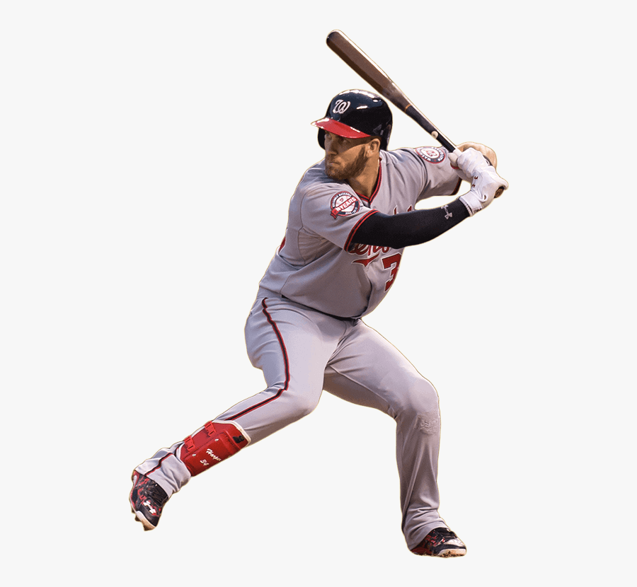 Glove Clipart Baseball Bat - Bryce Harper No Background, Transparent Clipart