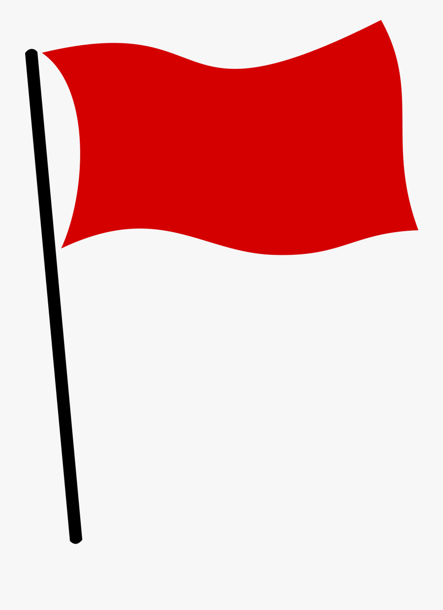 Thumb Image - Red Flag Clipart Png, Transparent Clipart