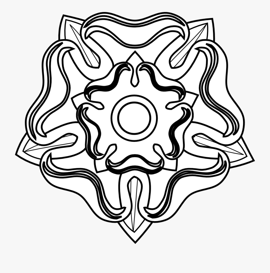 Rose Black And White Black And White Rose Clipart Clipart - York Clip Art, Transparent Clipart