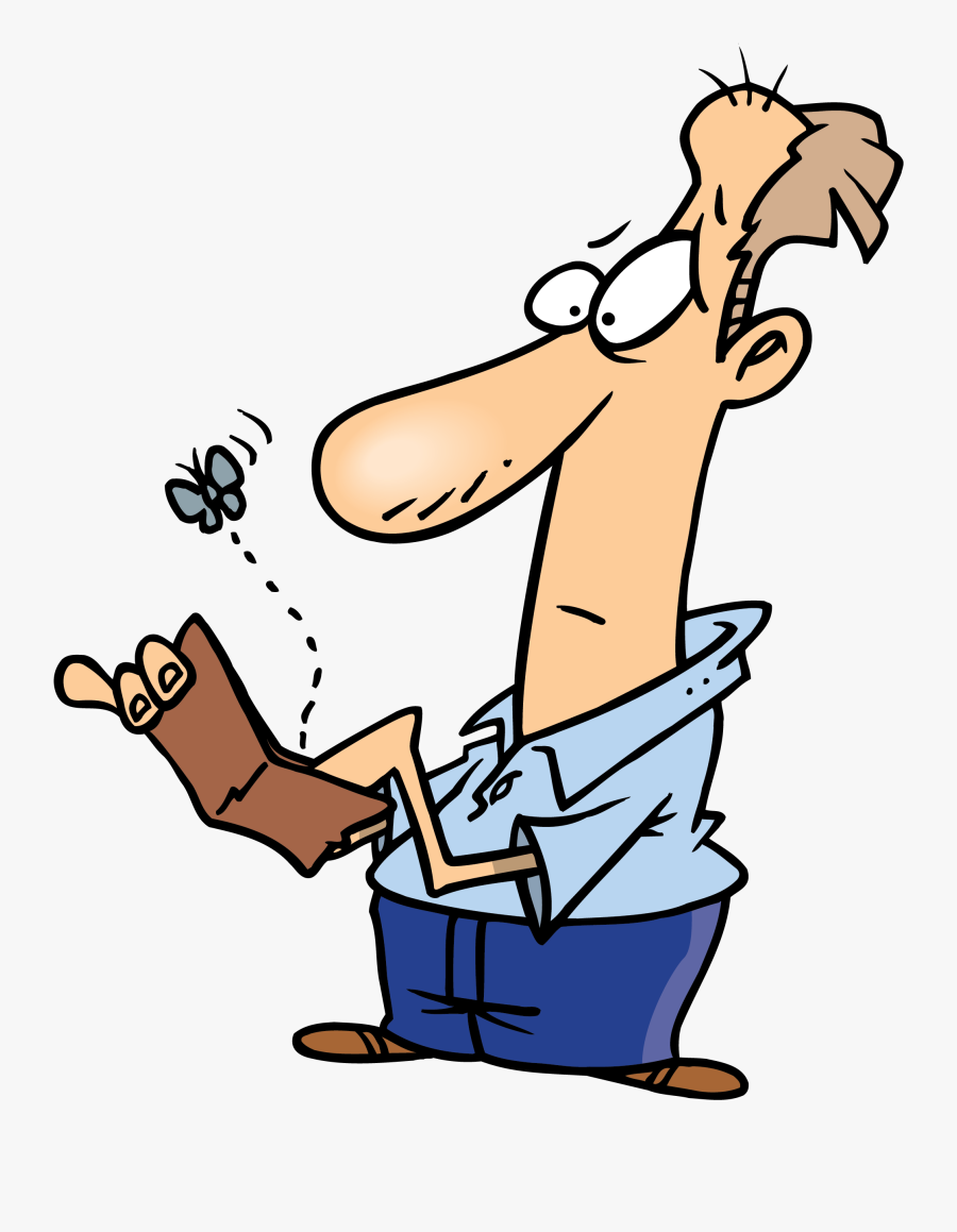 3 Crucial Ebay Seller Mistakes And How To Avoid Them - Empty Wallet Clip Art, Transparent Clipart