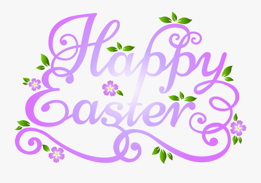 Clip Art Free Christian Image - Happy Easter To Our Customers, Transparent Clipart