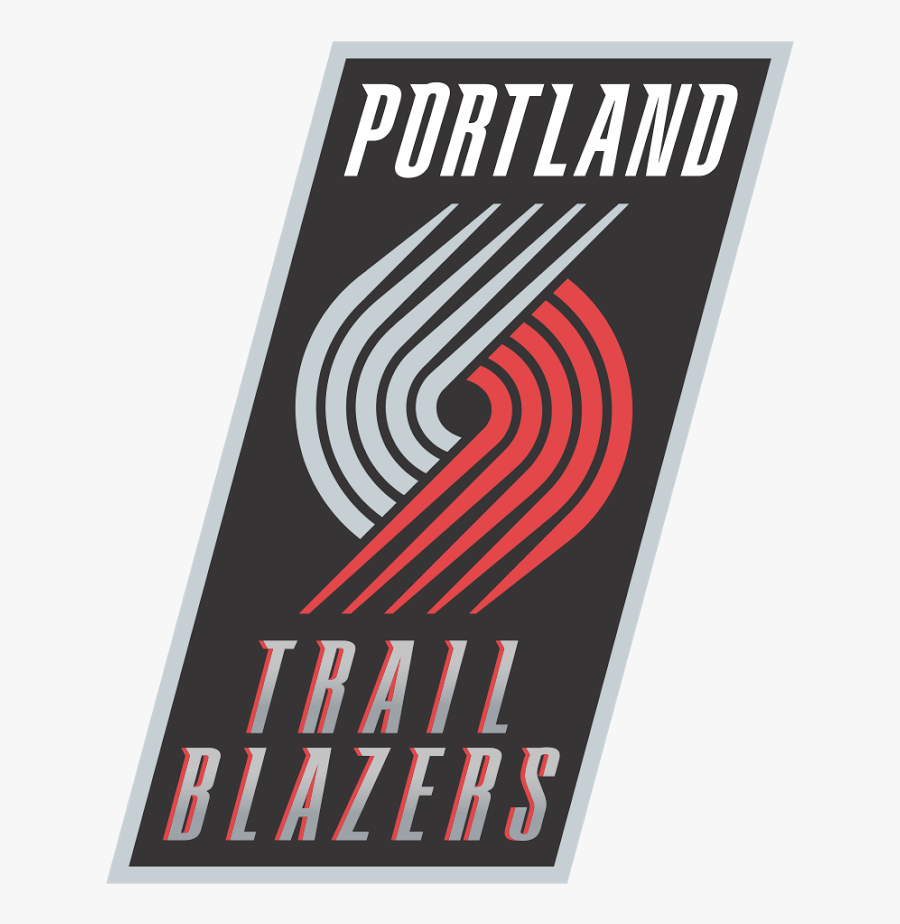 Transparent Basketball Clipart - Logo Portland Trail Blazers, Transparent Clipart