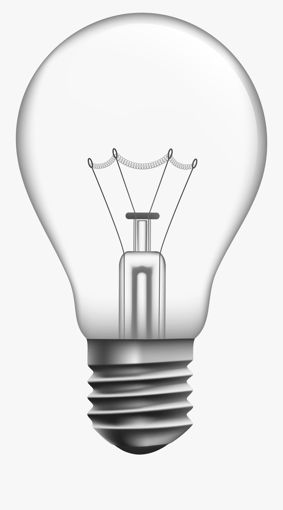 Transparent Light Bulb Png Clip Art - Transparent Background Bulb Png, Transparent Clipart