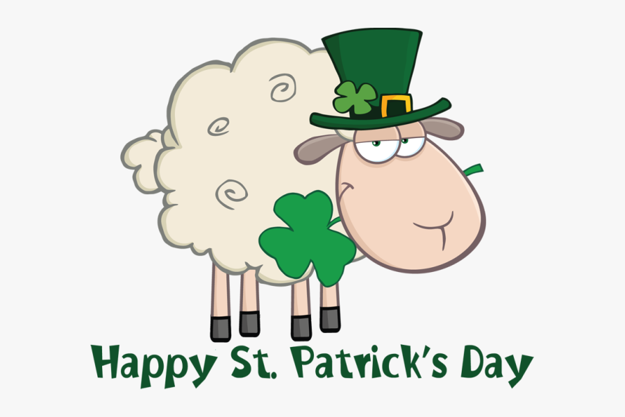 Clip Art Free Download Cute Lamb Clipart - St Patrick's Day Sheep, Transparent Clipart
