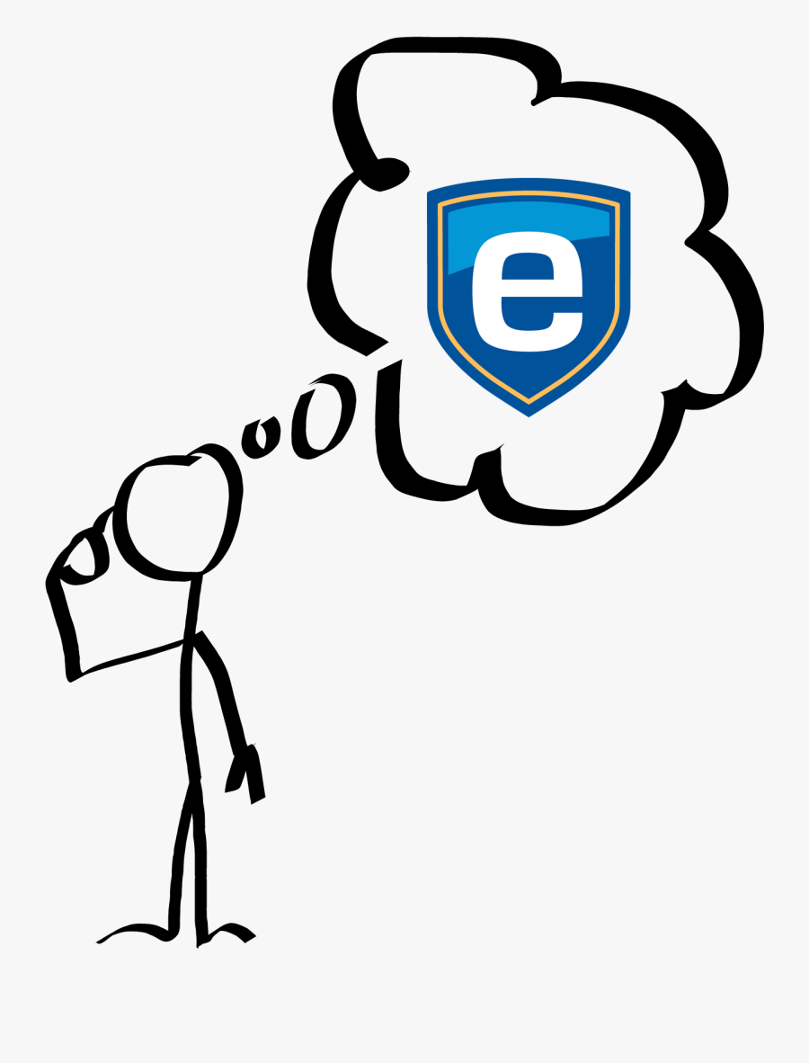 Eagent - Thinking Clip Art, Transparent Clipart