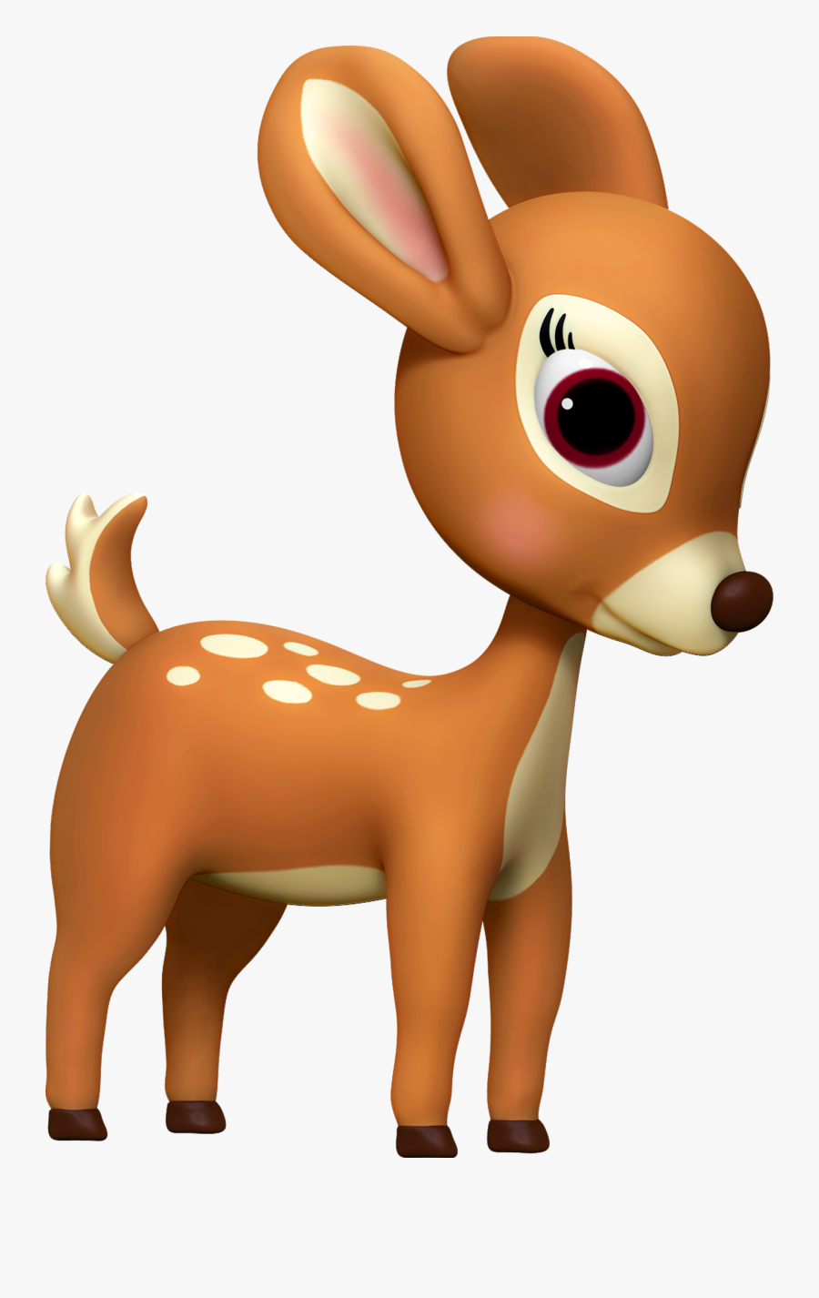 Deer Clipart Birthday - Woodland Deer Clipart Png, Transparent Clipart