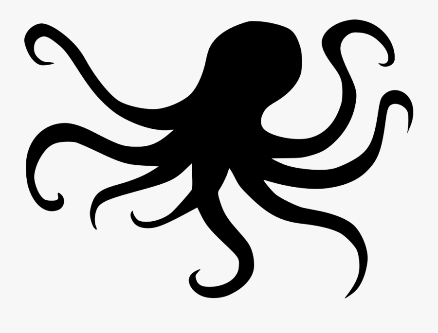 Octopus Clipart Transparent Background - Octopus Svg Free, Transparent Clipart