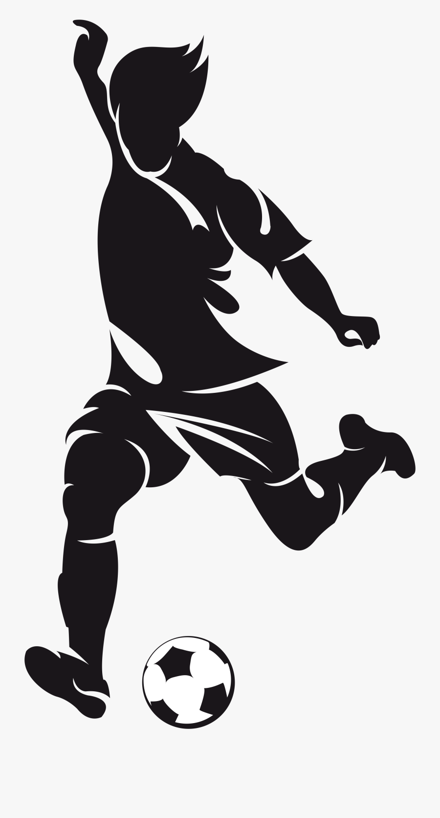 Football Player Clipart Png - Football Soccer Logo Png, Transparent Clipart