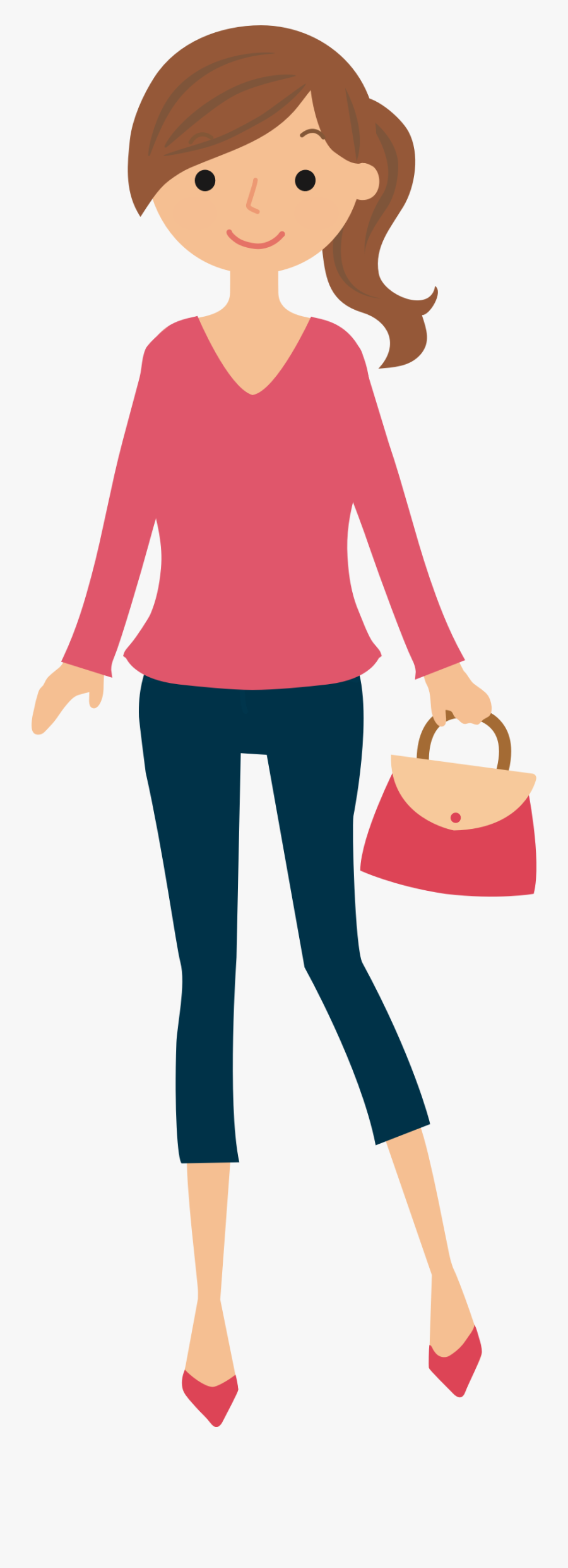 Transparent Open Clipart Org - Transparent Background Shopper Clipart, Transparent Clipart