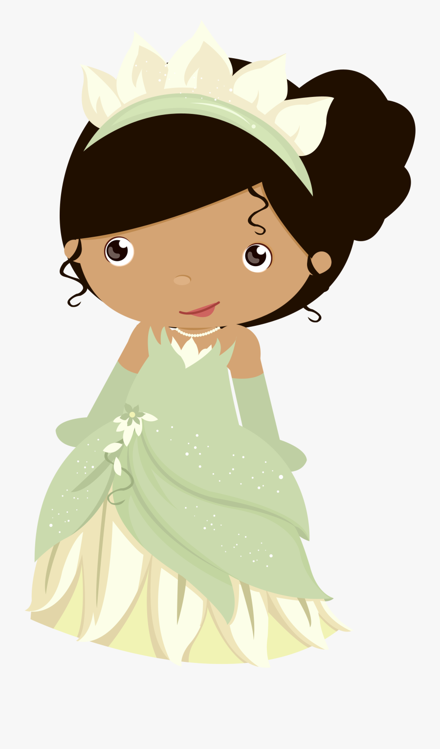 Disney Clipart, Cute Clipart, Disney Princess Tiana, - Princess Disney Cute Png, Transparent Clipart
