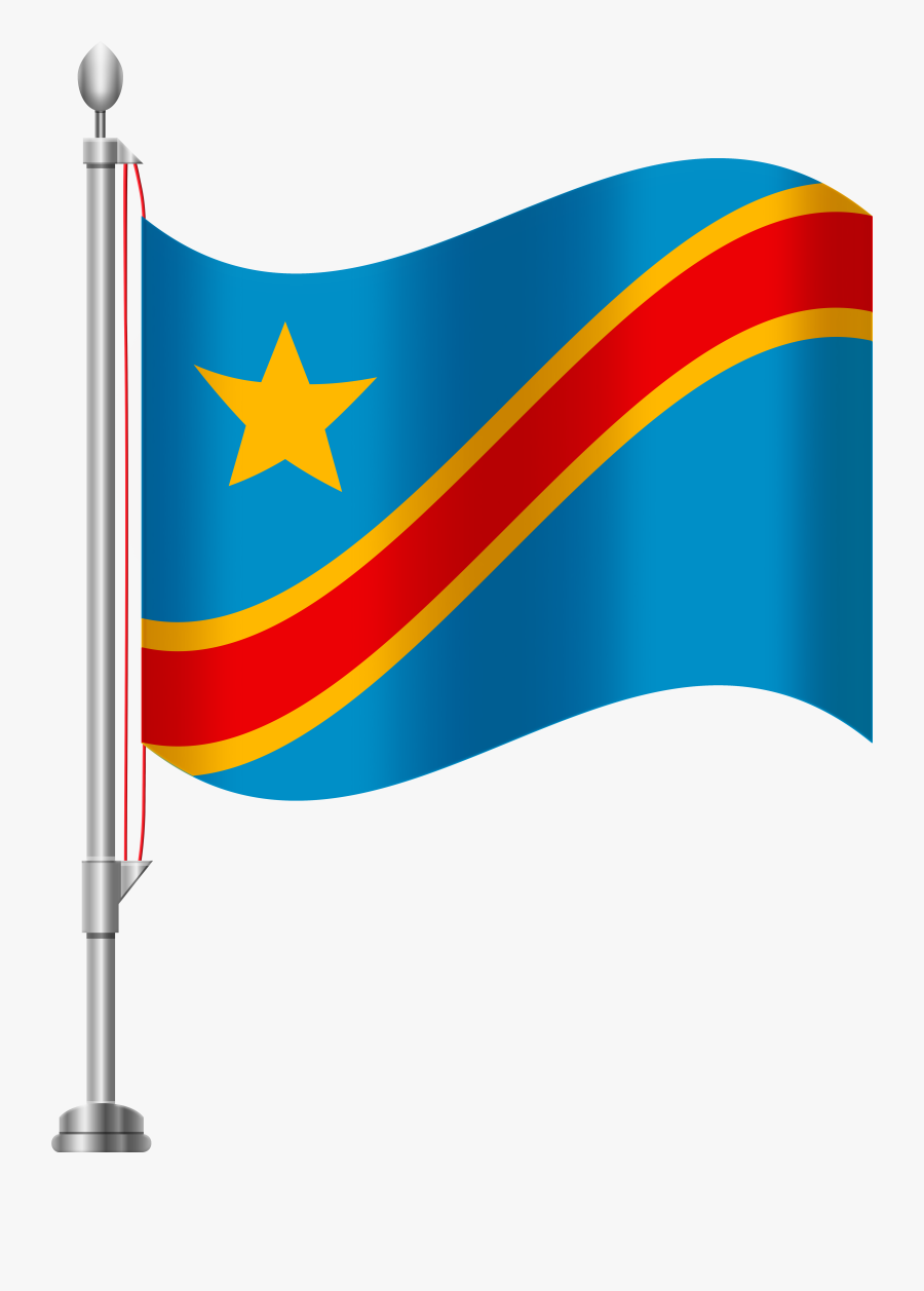 Democratic Republic Of The Congo Flag Png Clip Art - Costa Rica Flag Clipart, Transparent Clipart