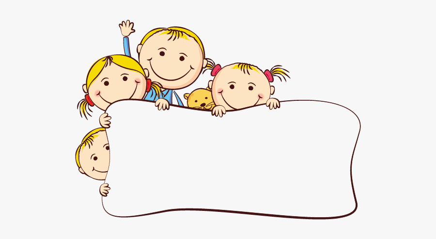 Cute Apple Borders Clipart - Drawing, Transparent Clipart