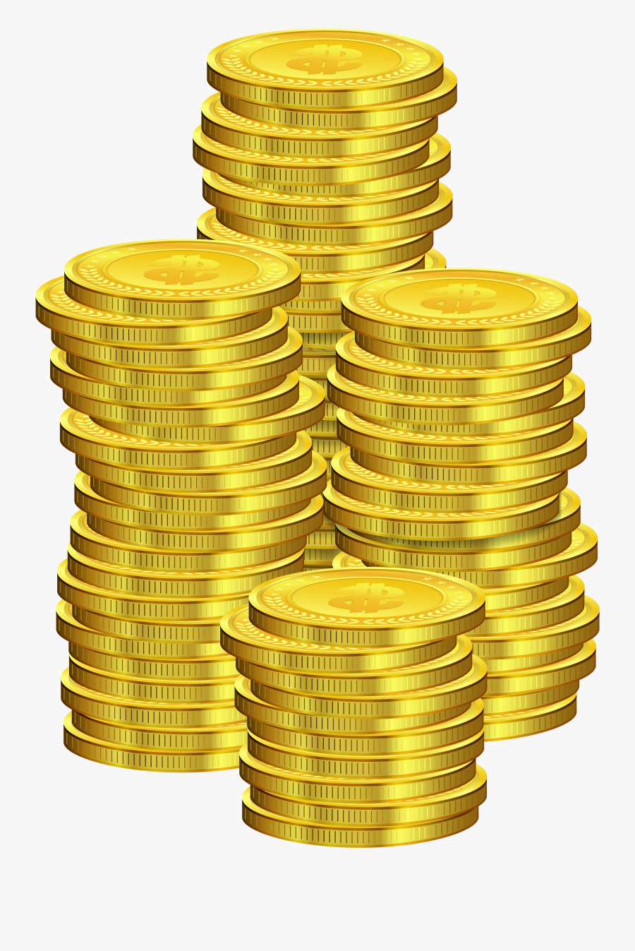 Coins Png Clip Art - Coins Clipart, Transparent Clipart