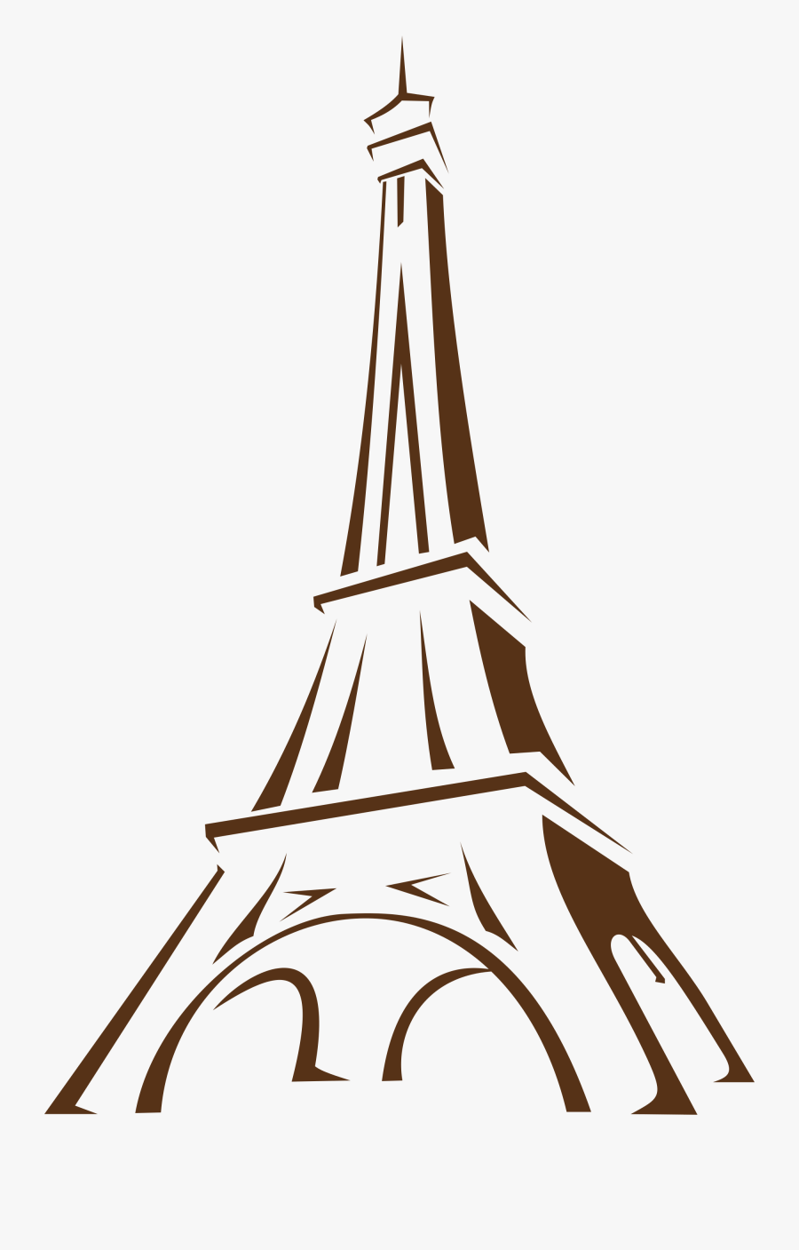 Eiffel Tower Clip Art, Transparent Clipart