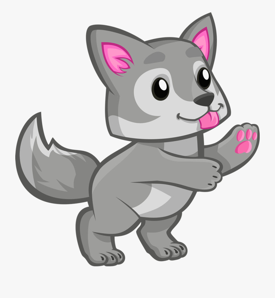 Cute Werewolf Clipart - Cute Wolf Clipart, Transparent Clipart