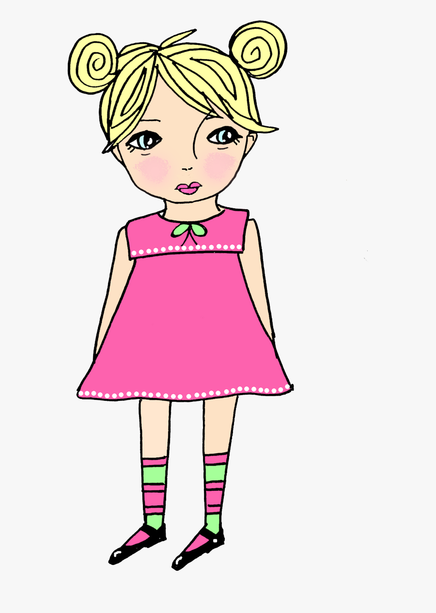 Cliparts A Girl Thinking, Transparent Clipart
