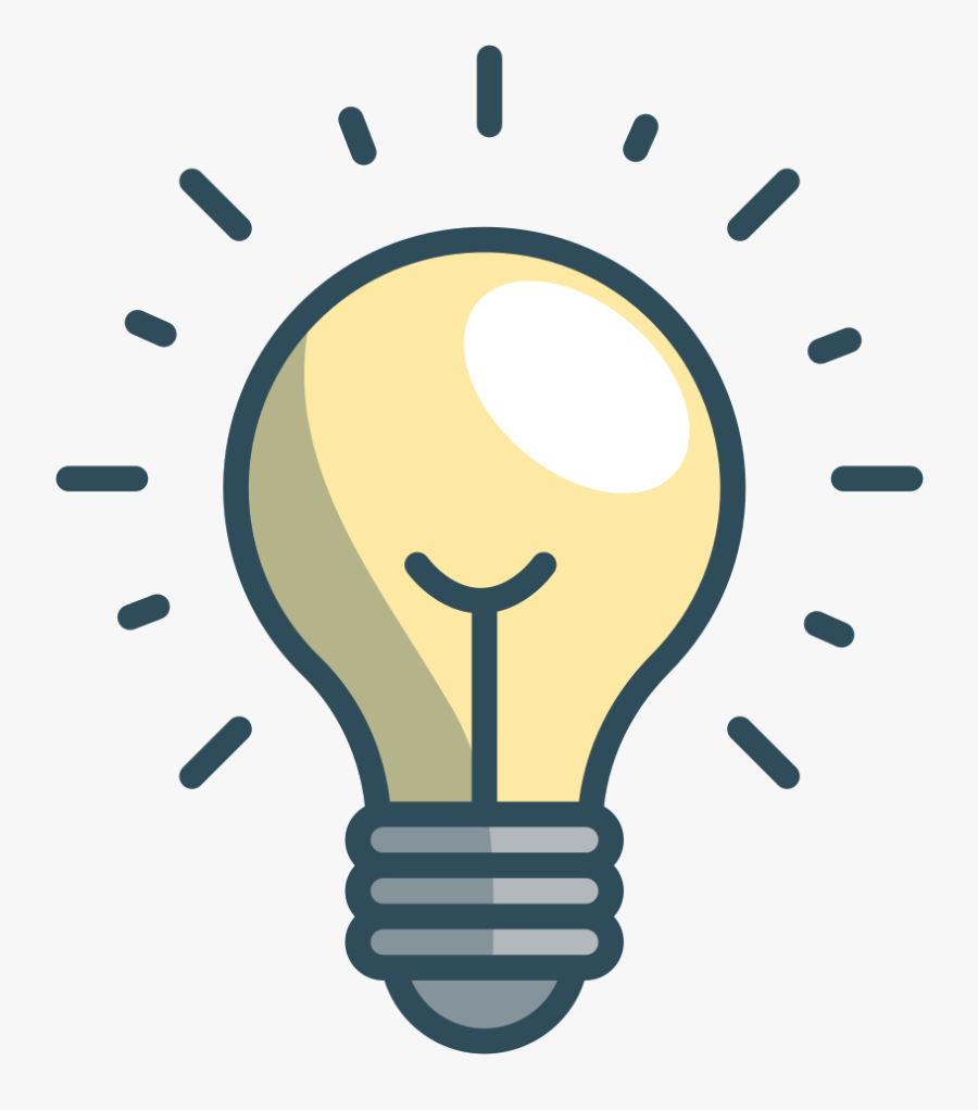 Office Iconset Vexels - Light Bulb Png Icon, Transparent Clipart