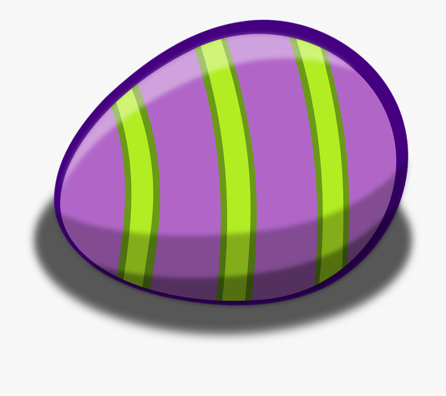 Easter Eggs Clipart Celebration - Cartoon Single Easter Eggs, Transparent Clipart